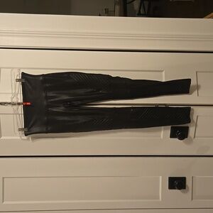 Moto Faux Leather Spanx Leggings